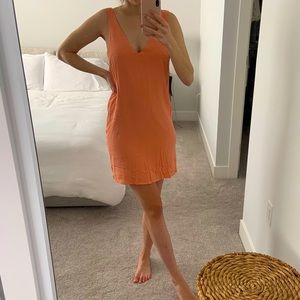LULUS - coral shift dress
